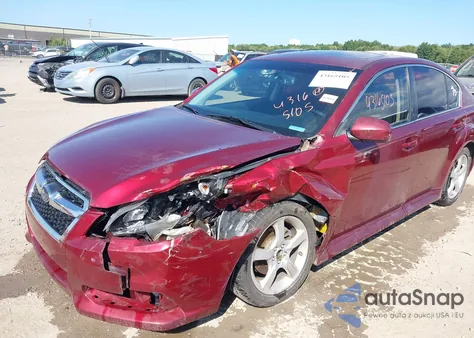 2014 Subaru Legacy 2.5I Premium z USA, uszkodzony, nr VIN 4S3BMBD68E3015990
